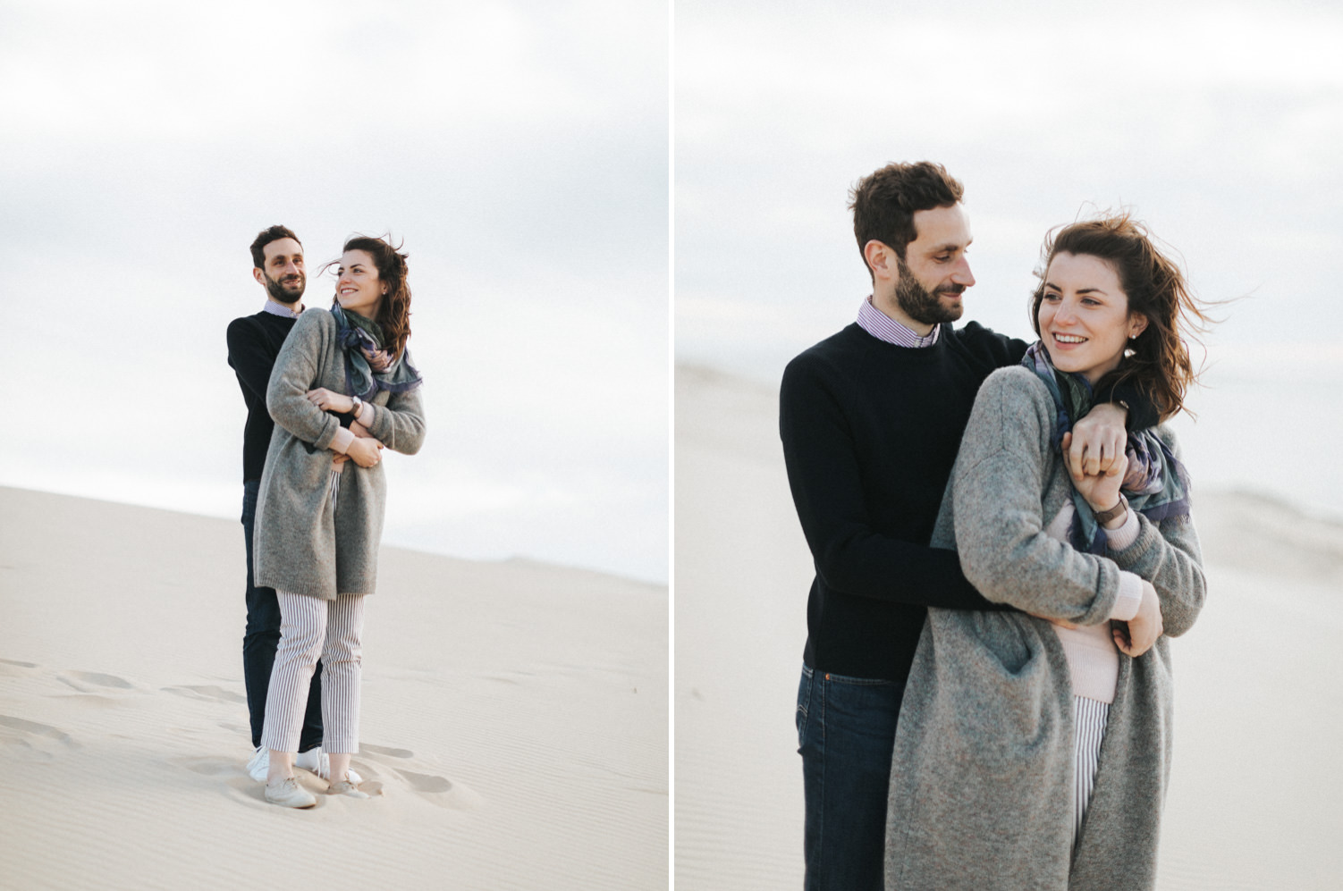 Séance engagement à la Dune du Pilat dans le bassin d'Arcachon