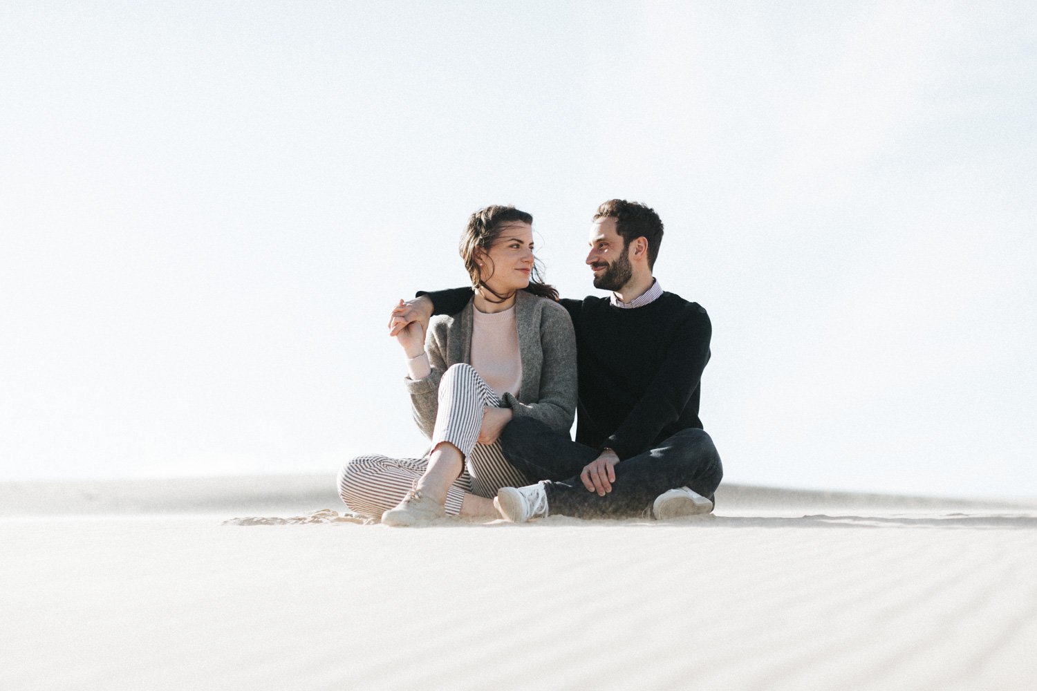 Séance engagement à la Dune du Pilat dans le bassin d'Arcachon