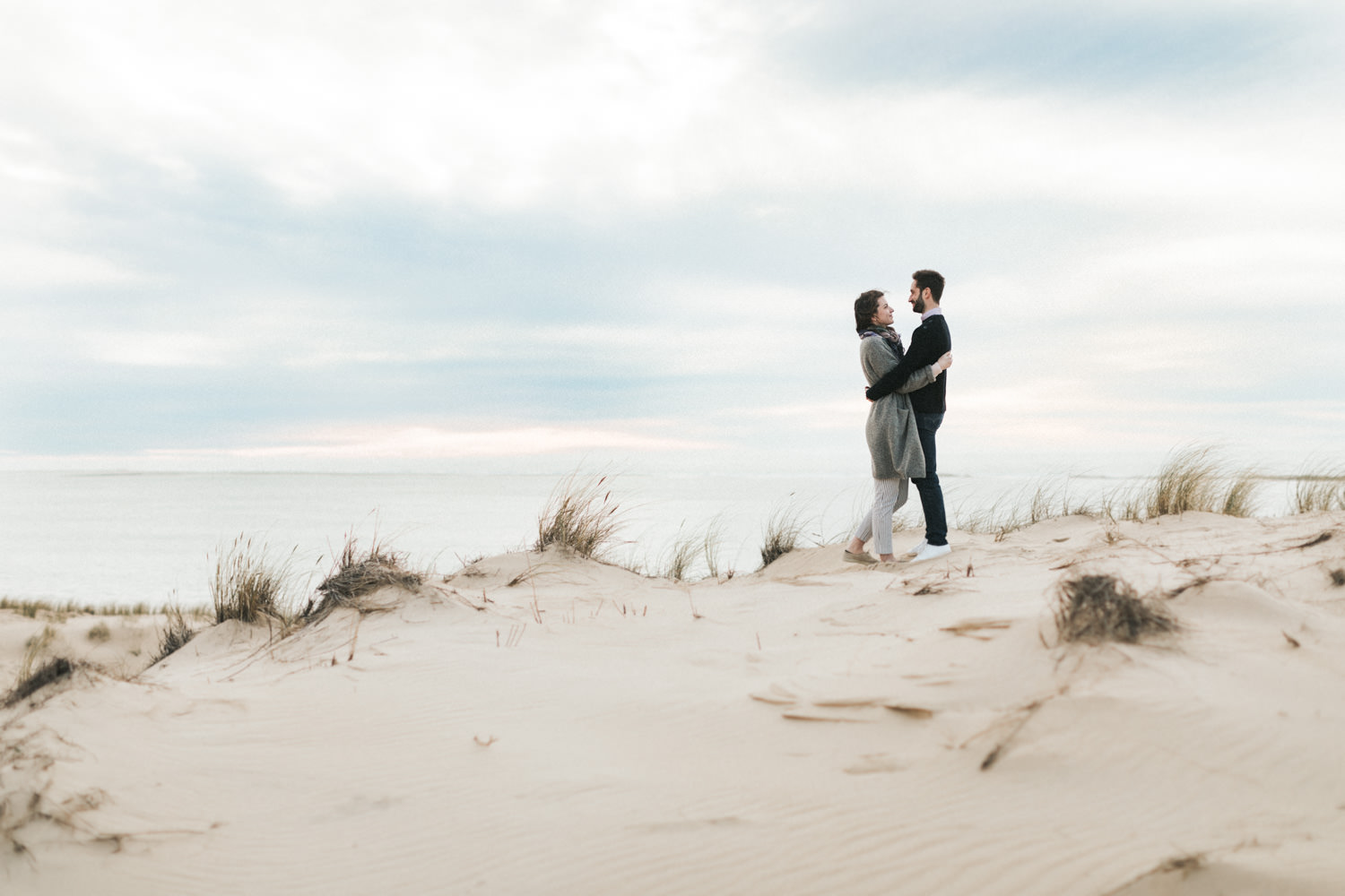 Séance engagement à la Dune du Pilat dans le bassin d'Arcachon