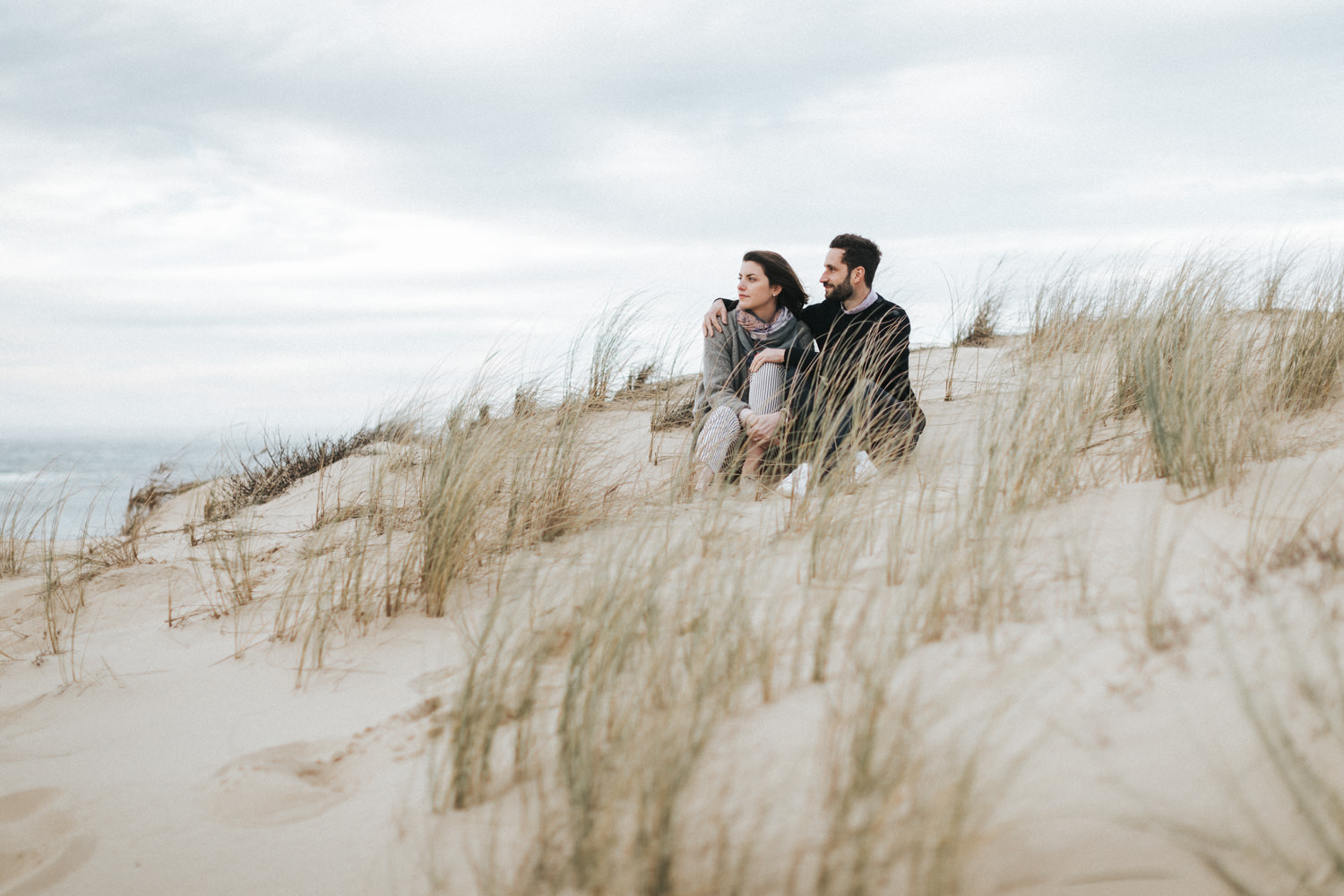 Séance engagement à la Dune du Pilat dans le bassin d'Arcachon