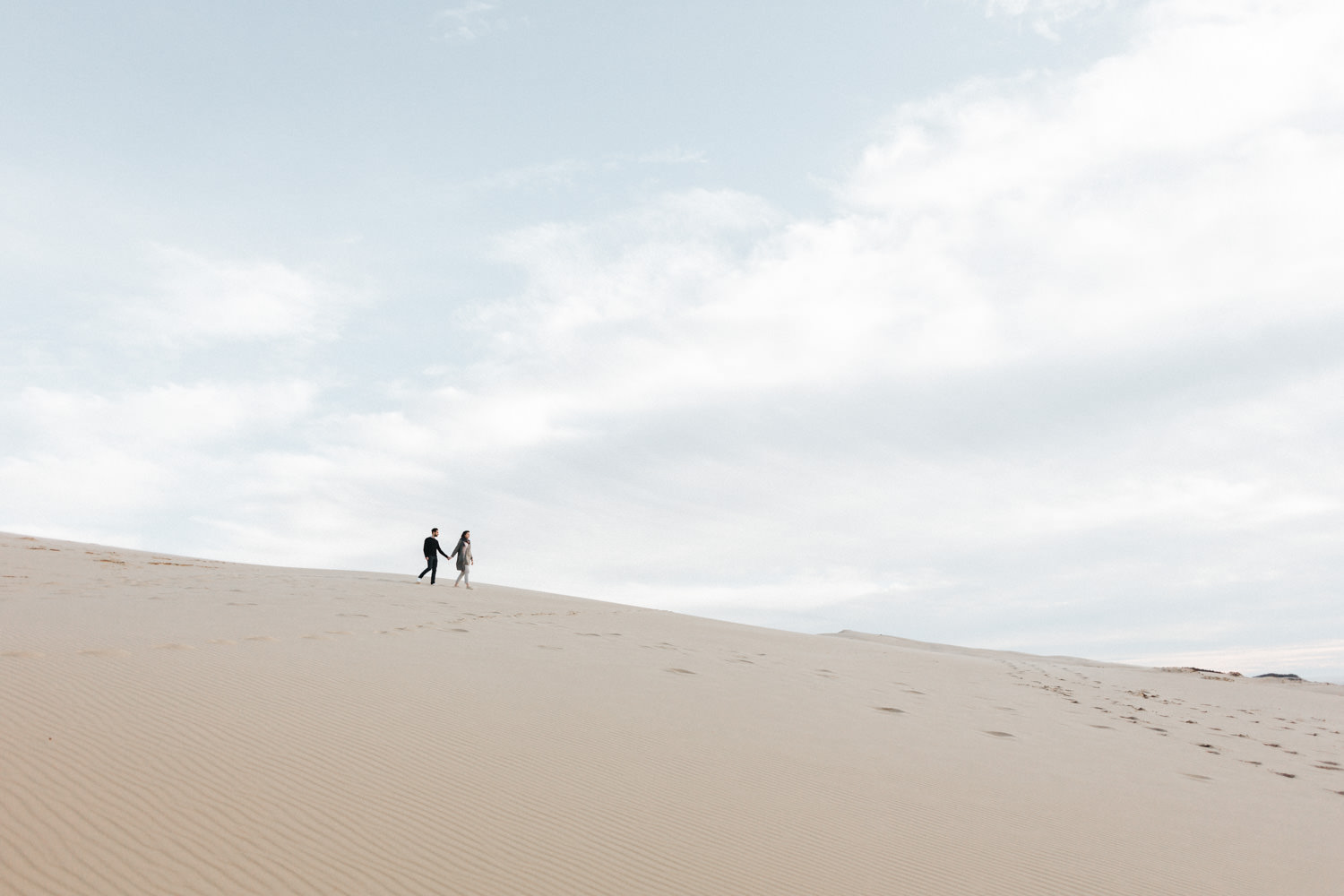 Séance engagement à la Dune du Pilat dans le bassin d'Arcachon