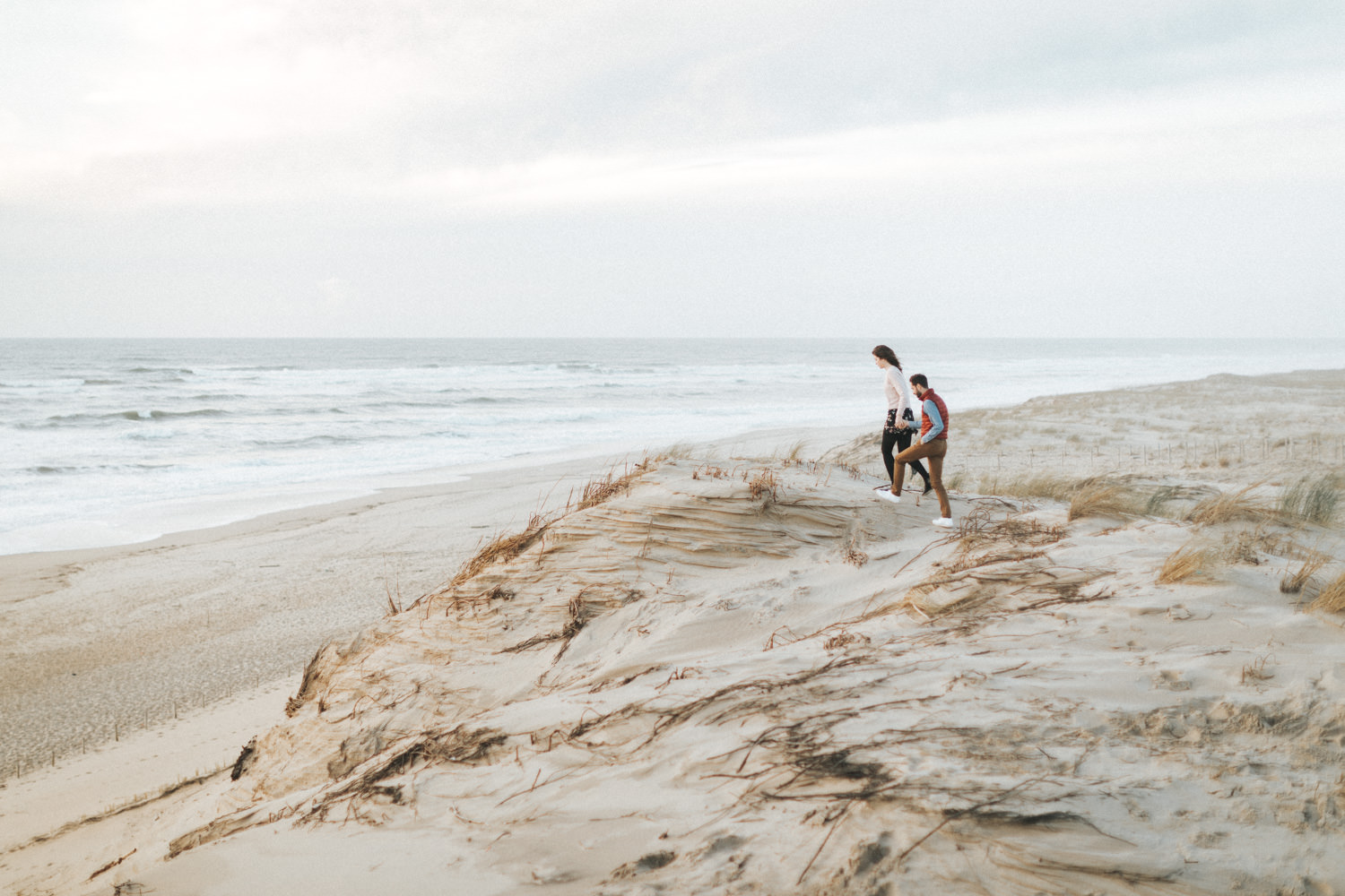 Séance engagement à la Dune du Pilat dans le bassin d'Arcachon